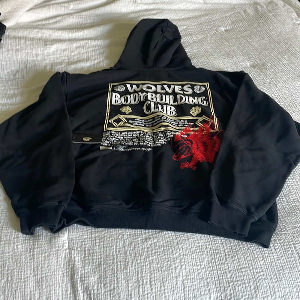Darc sport wolves bodybuilding club hoodie brand new with tags XL